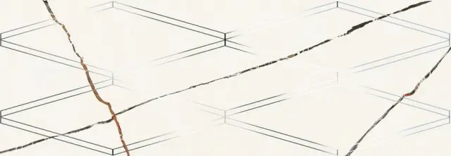 Bianco Covelano Rombi 24.2x70