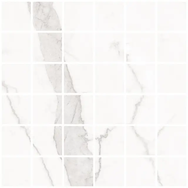 Blanc Calacatta Mosaic 55 Soft 30x30