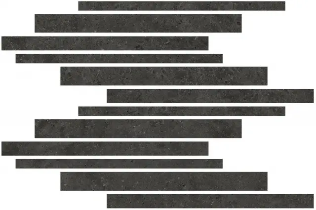 Beren Black Mureto Mosaic Natural 30x45