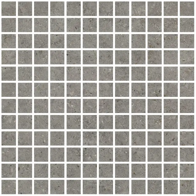 Beren Dark Grey Mosaic 25 Natural 30x30
