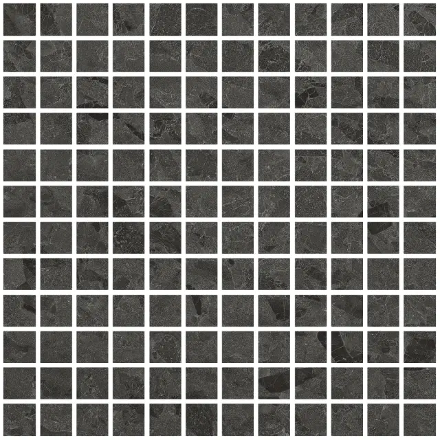 Eme Mosaic 25 Anthracite Anti-Slip 30x30