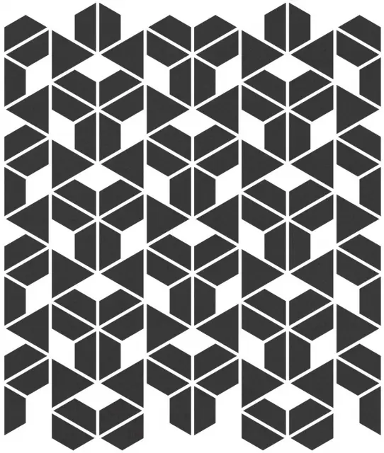 Cava Black Mosaic. A. 22.8x27.8