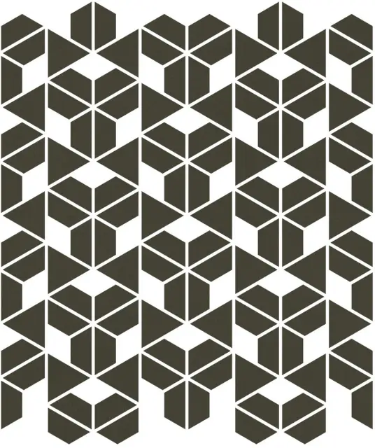 Cava Green Mosaic. A. 22.8x27.8