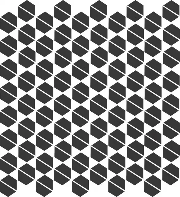 Cava Black Mosaic. B. 27.5x29.6