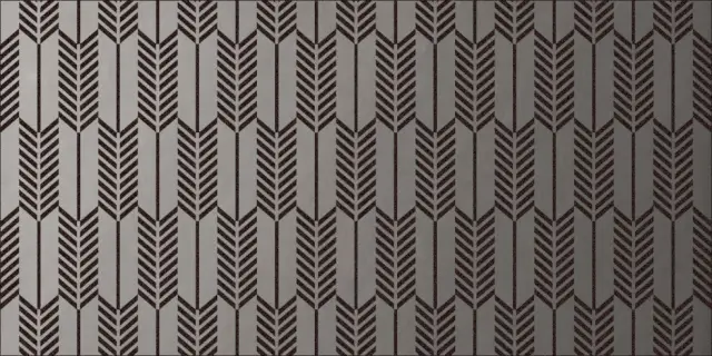 Deluxe Pluma Black&Silver 12,5x25