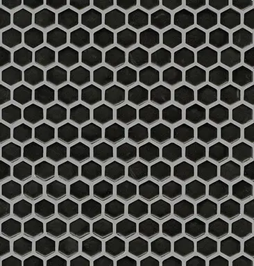 Air Hexagon Black Matt 27,2x30,4x0,6