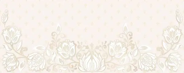 Керамическая плитка Плитка 20.1*50.5 AURELIA ROYAL FLORES CREMA