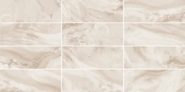 Керамическая плитка Rev. Diva cream br rect. 33.3x90