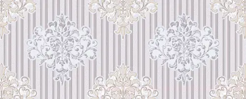 Керамическая плитка Плитка 20.1*50.5 VICTORIA DAMASCO BIANCA 1c