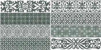 Керамогранит Rev. Deco bricktrend white