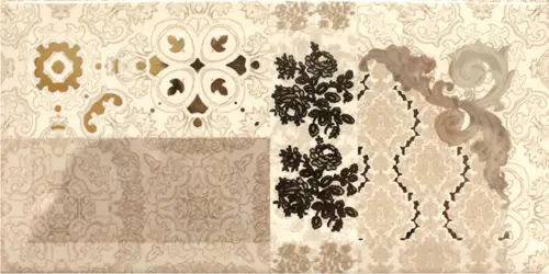 Керамическая плитка Decor Flores cava