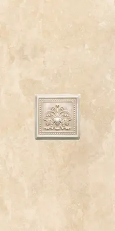 Керамическая плитка Вставка 12.5*12.5 PIETRA BEIGE ARTE 