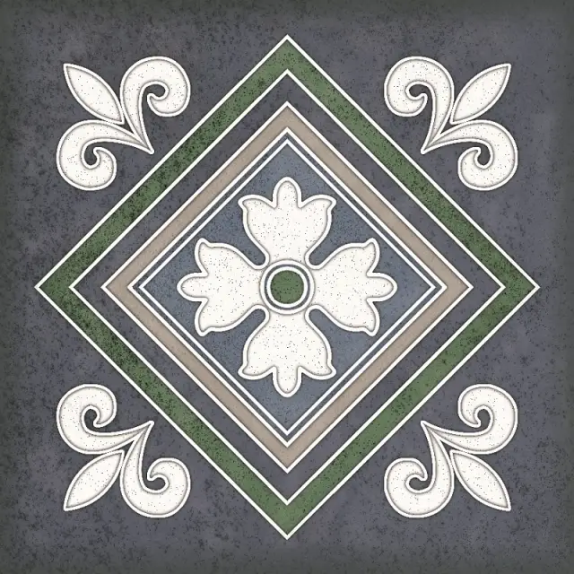 Керамическая плитка Плитка SMALTO DECOR 2 BLU 15*15