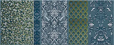 Керамическая плитка Декор 20,1*50,5 DIANA ACQUA 2 1c