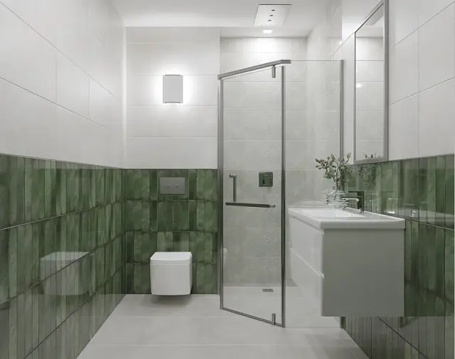 Керамическая плитка Плитка 31,5*63 BRICKS GREEN  52,47кв.м 1с