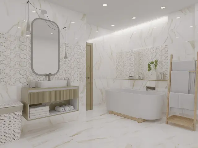 Керамогранит Керамогранит R 60*60 CALACATTA ROYAL 46,08 кв.м 1с