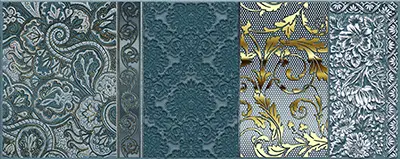 Керамическая плитка Декор 20,1*50,5 DIANA ACQUA 1 1c