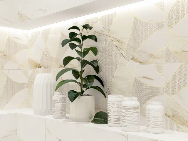 Керамическая плитка Плитка 42*42  CALACATTA ROYAL 63,96 кв.м 1с