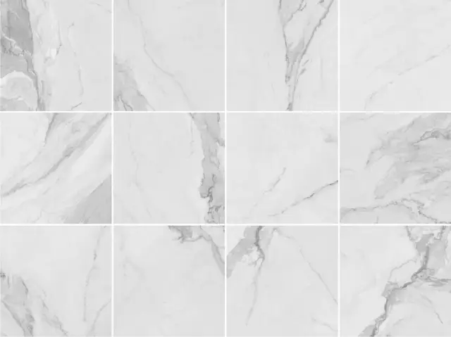 Керамогранит Pav. Marble lux silver 60x60