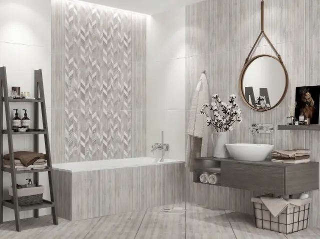 Керамическая плитка Декор 31,5*63 SHABBY CHEVRON 6 шт 1с