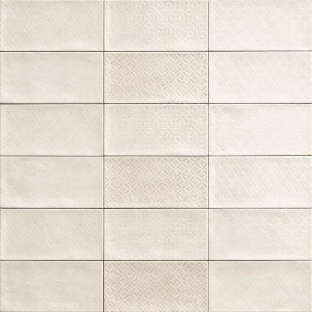 Керамическая плитка Rev. DECOR CAMDEN BIANCO 