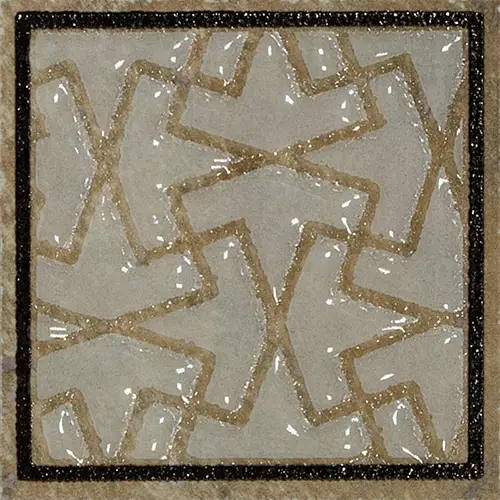 Керамическая плитка Dec. Orbit olambrilla kenia gold