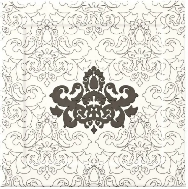 Плитка MRV174 Elite Forma Bianco/Nero Damasco