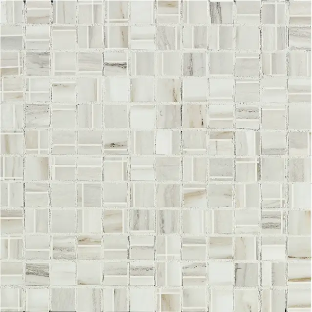 МОЗАИКА MM1030M MARMI IMPERIALI MOSAICO WHITE
