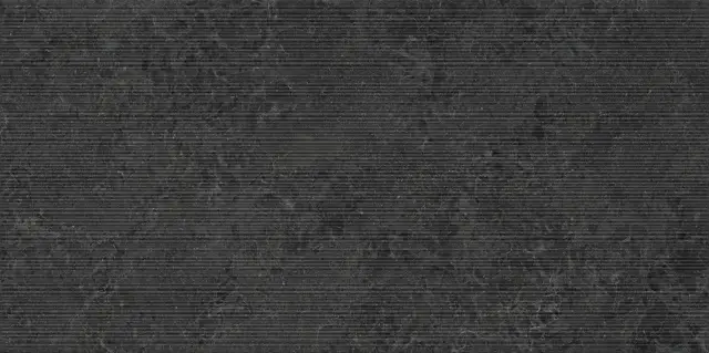 Керамогранит 05602A Belgium Black Ribbed Nat Ret 60х120