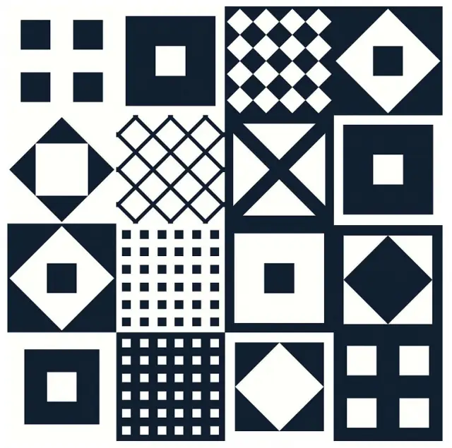 Керамогранит B152 TWENTY BLUES MIX RETT