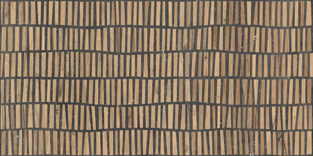 КЕРАМОГРАНИТ 0004880 NORDIK STONE DOMINO BLACK NAT RETT