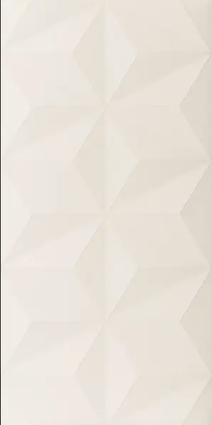 4D Diamond White Matt Rett 40х80