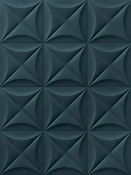 4D Flower Deep Blue 20х20 (1.04m2)