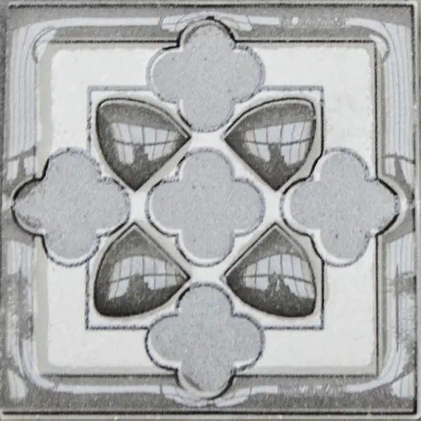 7301-0002 Бьянка Каррара белый вставка 7х7 (8мм)