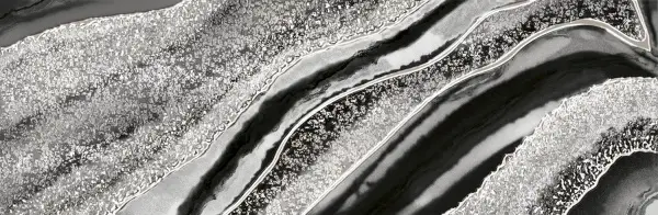 Decor Superior Silver Dark 25x75