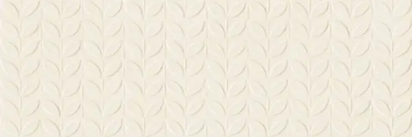 RA6L Vida Struttura Foglia 3D Beige Rett 30x90
