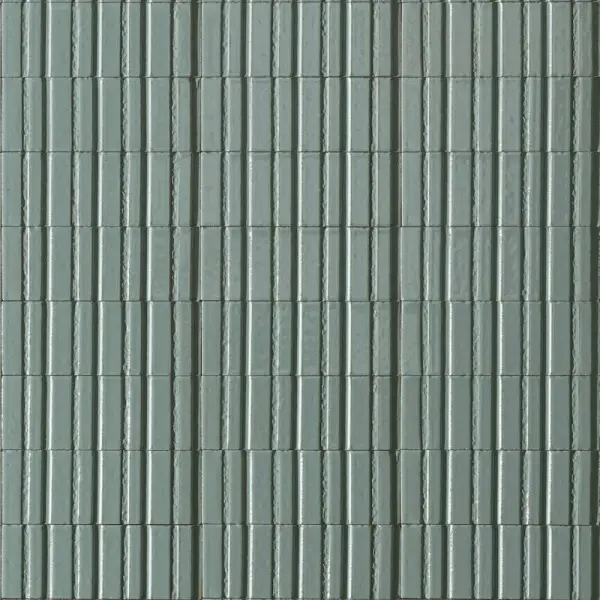 RAEP Glacé Struttura 3D Rayé Turchese Glossy 7,5x20