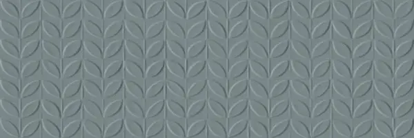 RA6R Vida Struttura Foglia 3D Azzurro Rett 30x90