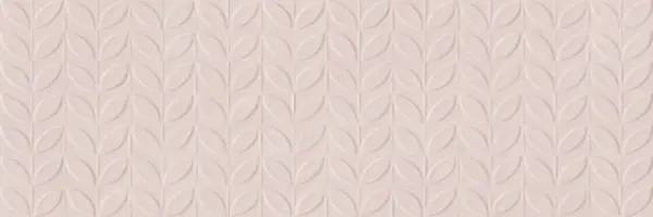 RA6M Vida Struttura Foglia 3D Rosa Rett 30x90