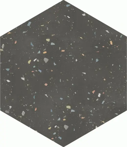 Terrazzo Graphite Colours 32x36.8