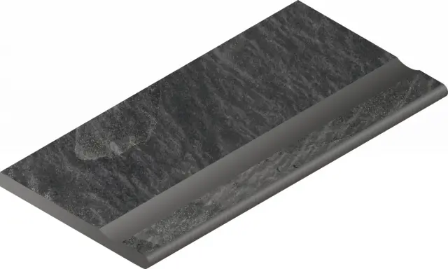 Materia Titanio Bordo Nat 30x60 Svasato Round