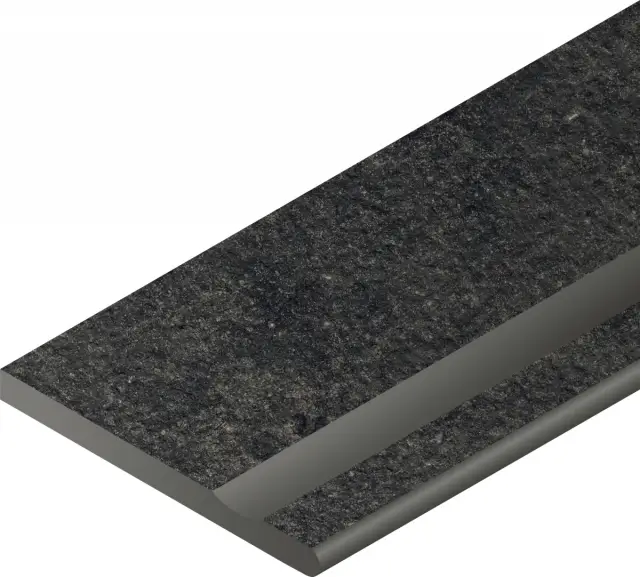 Room Black Bordo Nat 30x60 Svasato Round Dx Уг.Прав.