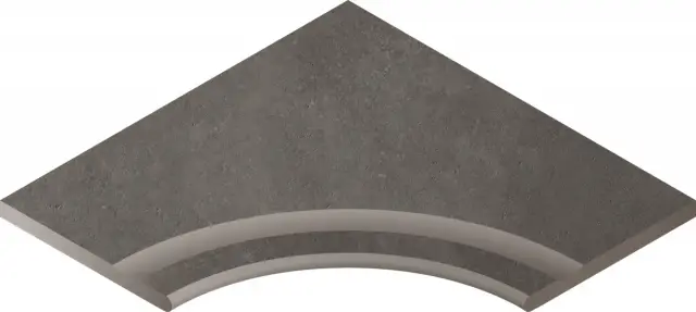 Millennium Black Bordo Nat 60x60 Svasato Ang.Round 30