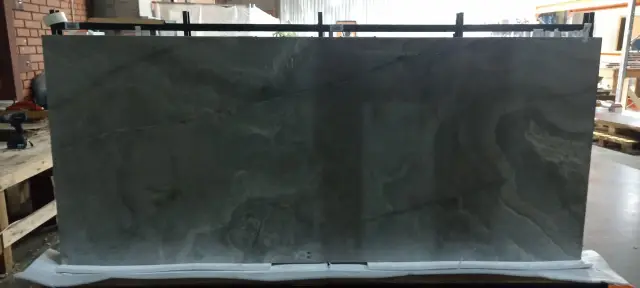 Onyx&More Silver Onyx Satin 6mm 120x280