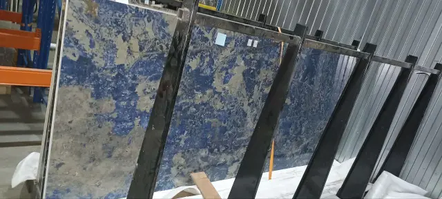 Bijoux Sodalite Bleu Glossy 6mm 120x280