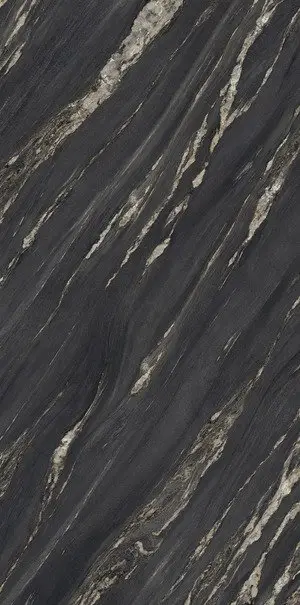 Керамогранит Ultra Marmi TROPICAL BLACK Levigato Silk (SK) 150x75 6mm