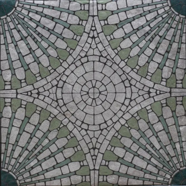 Carino Menta Mosaico 20x20