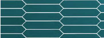 Equipe Arrow Настенная керамическая плитка Blue Canard 5x25 глазурованный глянцевый