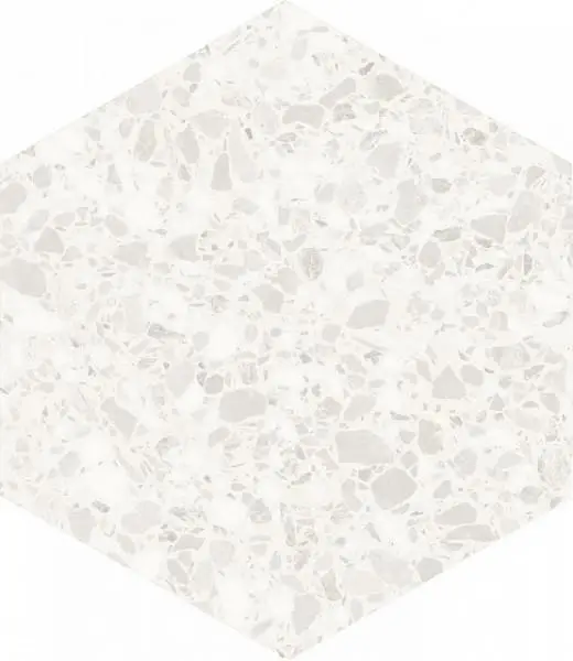 DNA Terrazzo Керамогранит White 32x36.8 натуральный