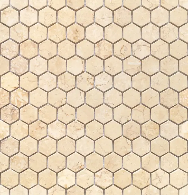 Botticino MAT hex 18x30x6